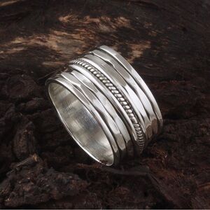 Sterling Silver Spinner Ring